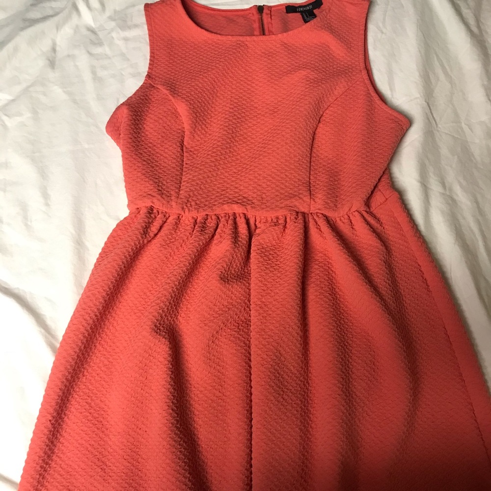 Salmon dress